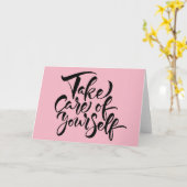 自気に分で カード (黄色い花)