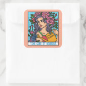 自気に分の愛をやる気を起こさせる得 スクエアシール (バッグ)