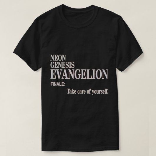 自気に分- Evangelion Tシャツ (デザイン正面)