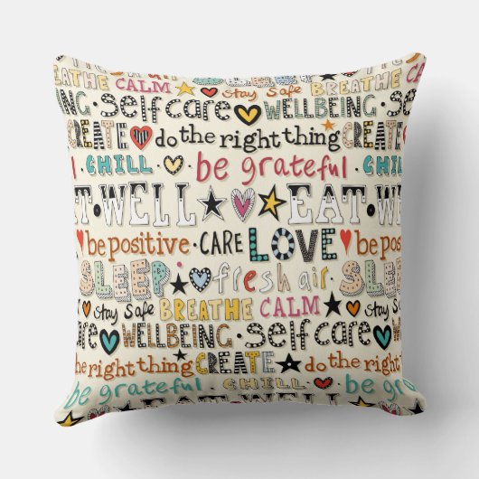 自気に己 クッション (裏面)