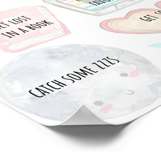 自気に身のリスト ポスター (角)