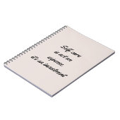 自気に身は費用ではない ノートブック (左側)