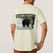 自然おたくルール大人シャツ Tシャツ (裏面)