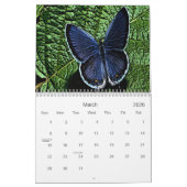 自然および野性生物のカレンダー カレンダー (3月 2026)