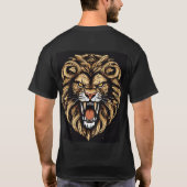 自然お洒落を探索する自然の魔神 Tシャツ (裏面)