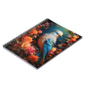 自然お洒落ブルーバード ノートブック (左側)