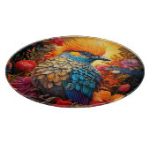 自然お洒落ブルーバードNo 2 カッティングボード (角)