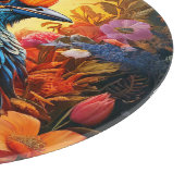 自然お洒落ブルーバードNo 2 カッティングボード (角)