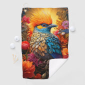 自然お洒落ブルーバードNo 2 ゴルフタオル (インサイチュ)