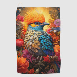 自然お洒落ブルーバードNo 2 ゴルフタオル