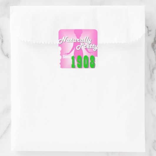 自然かわいらしAKA スクエアシール (バッグ)