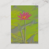 自然か汚染されていないはすのどは名刺を浮彫りにします 名刺 (裏面)