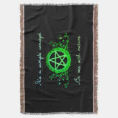 自然が合う スローブランケット (正面縦)