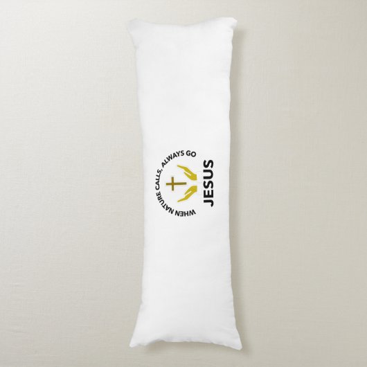 自然が呼び出すときは必ずイエスになる ボディピロー (正面縦)