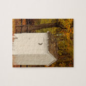 -自然が呼ぶ場合の田園-離れ家 ジグソーパズル (横)