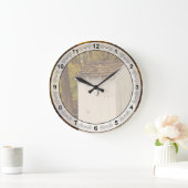 -自然が呼ぶ場合の田園-離れ家 ラージ壁時計 (ホーム)