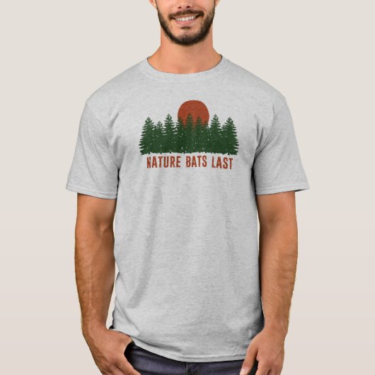 自然が最後に打つ Tシャツ (正面)