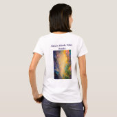 自然が治す－癒しの肖像 Tシャツ (裏面フル)
