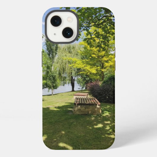 自然が花開く iPhoneケース (裏面)