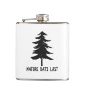 自然こうもりの最後 フラスク (正面)