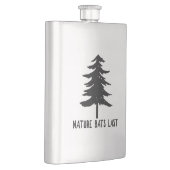 自然こうもりの最後 フラスク (右)