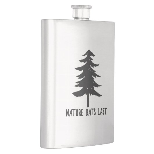 自然こうもりの最後 フラスク (右)