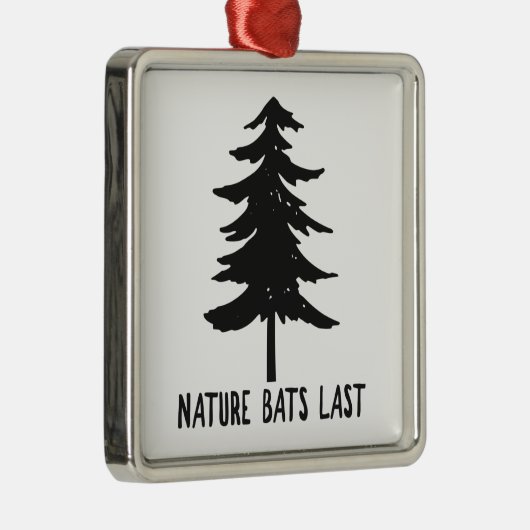 自然こうもりの最後 メタルオーナメント (右)
