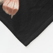 自然すごい魂：バタフライガーデンアート フリースブランケット (角)