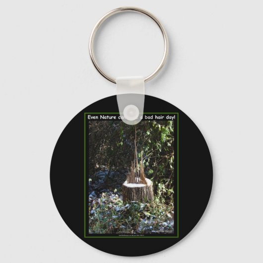 自然だって髪悪いんだ！ギフトアパレル キーホルダー (正面)