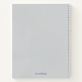 自然つながりスパイラルノート ノートブック (裏面)