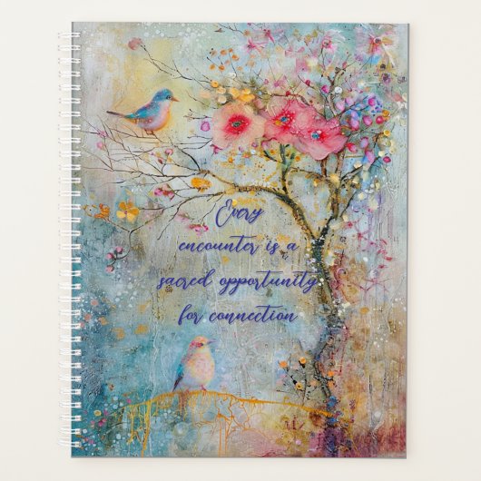 自然つながり印象主義プランナー プランナー手帳 (正面)