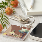 自然つながり キーホルダー (正面右)