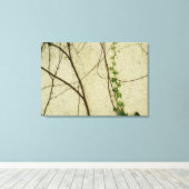 自然つる植物 キャンバスプリント (インサイチュ (ウッドフロア))