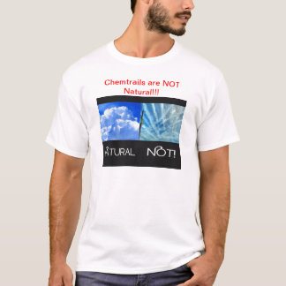 自然ではないChemtrails Tシャツ