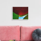 自然で囲まれた – トロピッ離れク・海・キャンバス キャンバスプリント (インサイチュ (リビング))