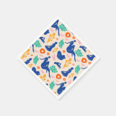 自然で揺れる スタンダードカクテルナプキン (角)