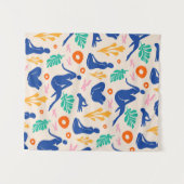 自然で揺れる タペストリー (正面(横))