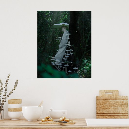 自然との統合 ポスター (キッチン)