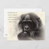 自然との調和 ポストカード (正面/裏面)