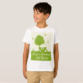 自然との調和 Tシャツ (正面フル)