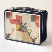 自然とアーモダント メタルランチボックス (正面)