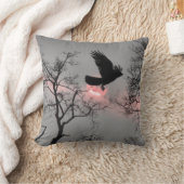 自然とクロウ クッション (ブランケット)