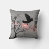 自然とクロウ クッション (裏面)