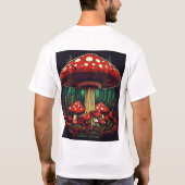 自然とスカイラインの出会い» Tシャツ (裏面)