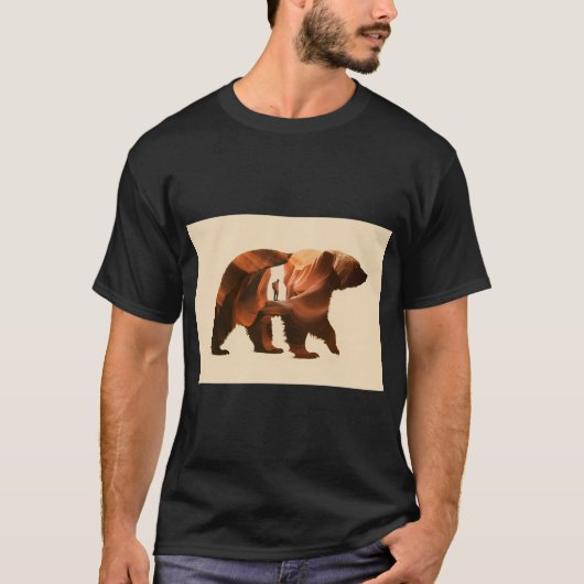 自然と一つに Tシャツ (正面)