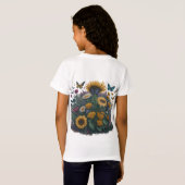 自然と可愛さ Tシャツ (裏面フル)