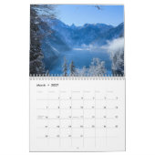 自然と山の愛好家の新年カレンダー カレンダー (3月 2027)