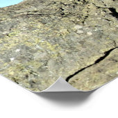 自然と忍耐に関する引用文、R.W. Emerson ポスター (角)