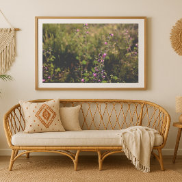 自然と花の写真ポスター ポスター