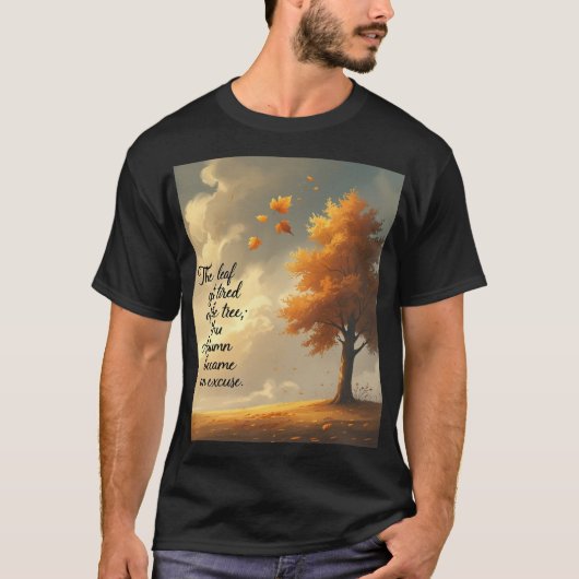 自然と言葉の交感じ結力 Tシャツ (正面)